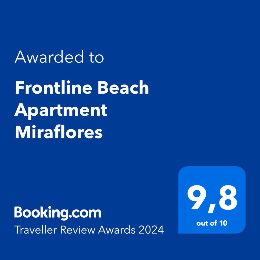 Frontline Beach Apartment Miraflores Sitio de Calahonda Exteriér fotografie